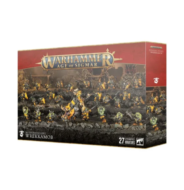 Warhammer Age of Sigmar Battleforces Ironjawz: Wrekkamob