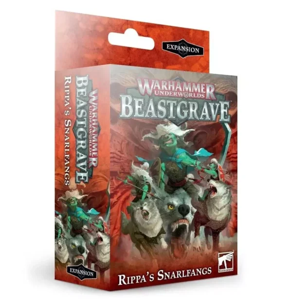 Warhammer Underworld Beastgrave 撕裂者的嗥牙獸騎兵 (簡體中文)